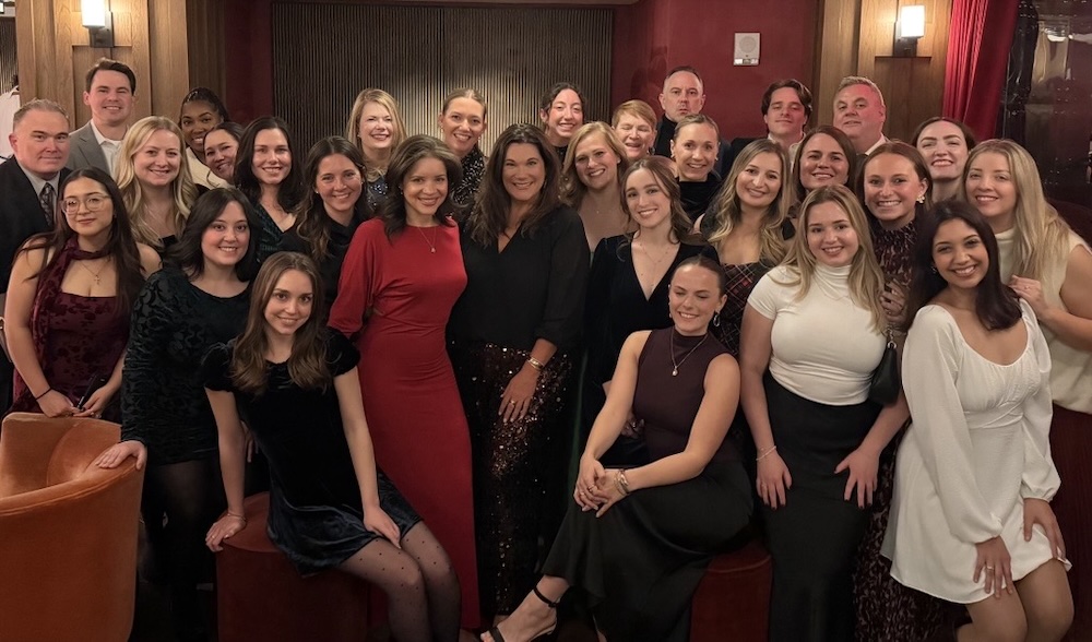 BRG Communications colleagues gathered for a team photograph