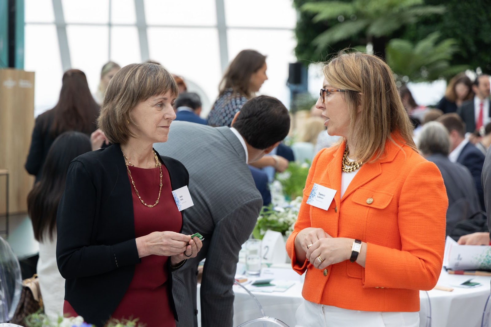 Jane Melia in conversation with Kensa’s Tamsin Lishman at Earthshot Innovation Camp