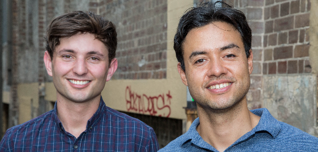 Audience Republic co-founders Jared Kristensen on the left and Jason MacLulich on the right
