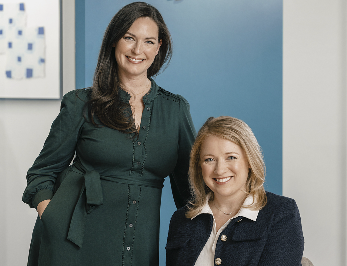Jessica Smith and Lauren Foley, Jasculca Terman's new senior leaders