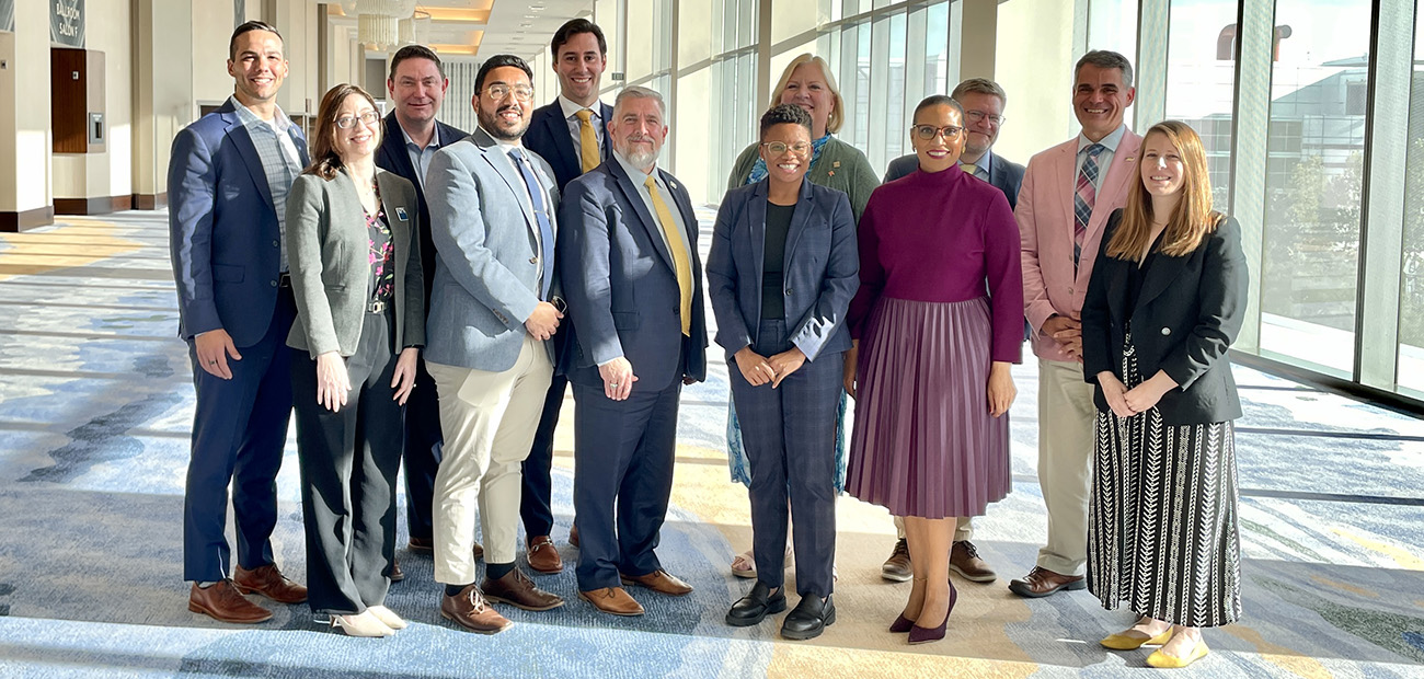 Jason Jordan, third from the left, with America's Housing Comeback coalition representatives in Houston in November 2025