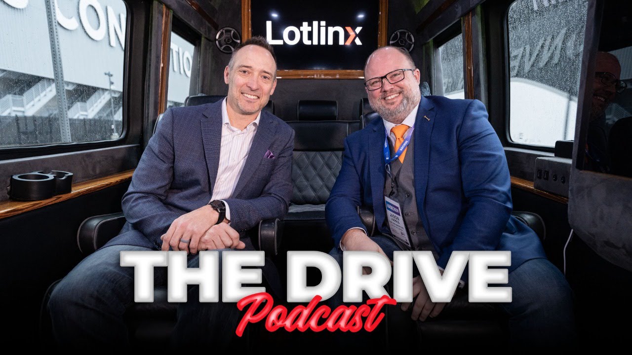 Jason Knight, CEO and co-founder of Lotlinx, at an automotive industry event