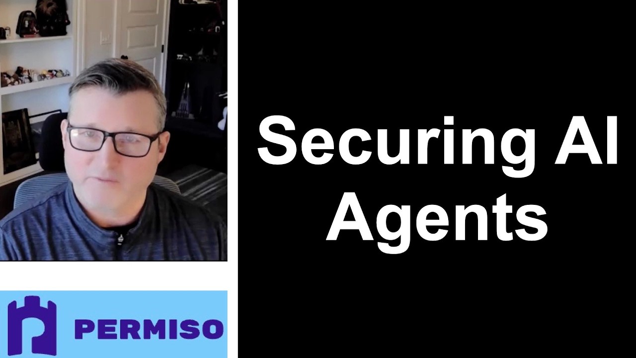 Jason Martin speaking during the Securing AI Agents video interview