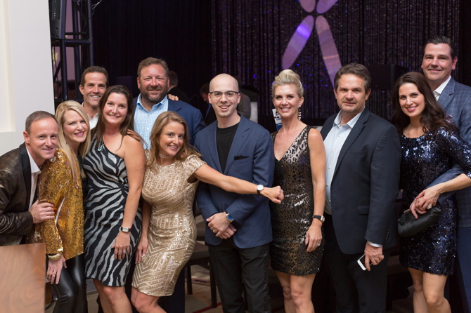 Jayson Kuti and Maureen Kuti among a group of guests at KidsTLC Benefit17 in 2017