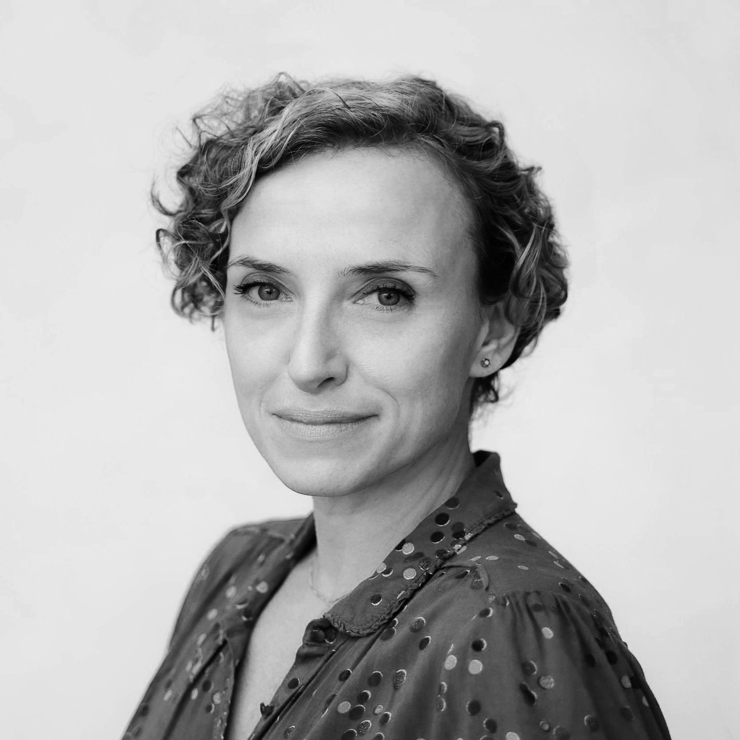 Black-and-white portrait of Jean Scofield
