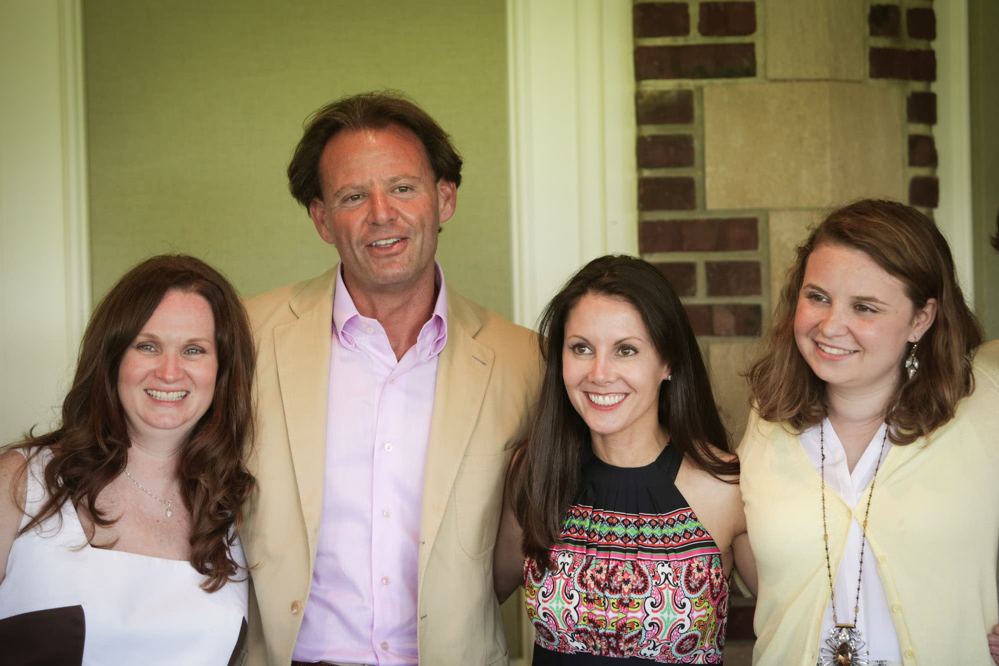 Suzanne Citron, Jeffrey Citron, Jennifer Vertetis and Kyra Citron together at the 2015 Charles Lafitte Foundation Charity Golf Classic