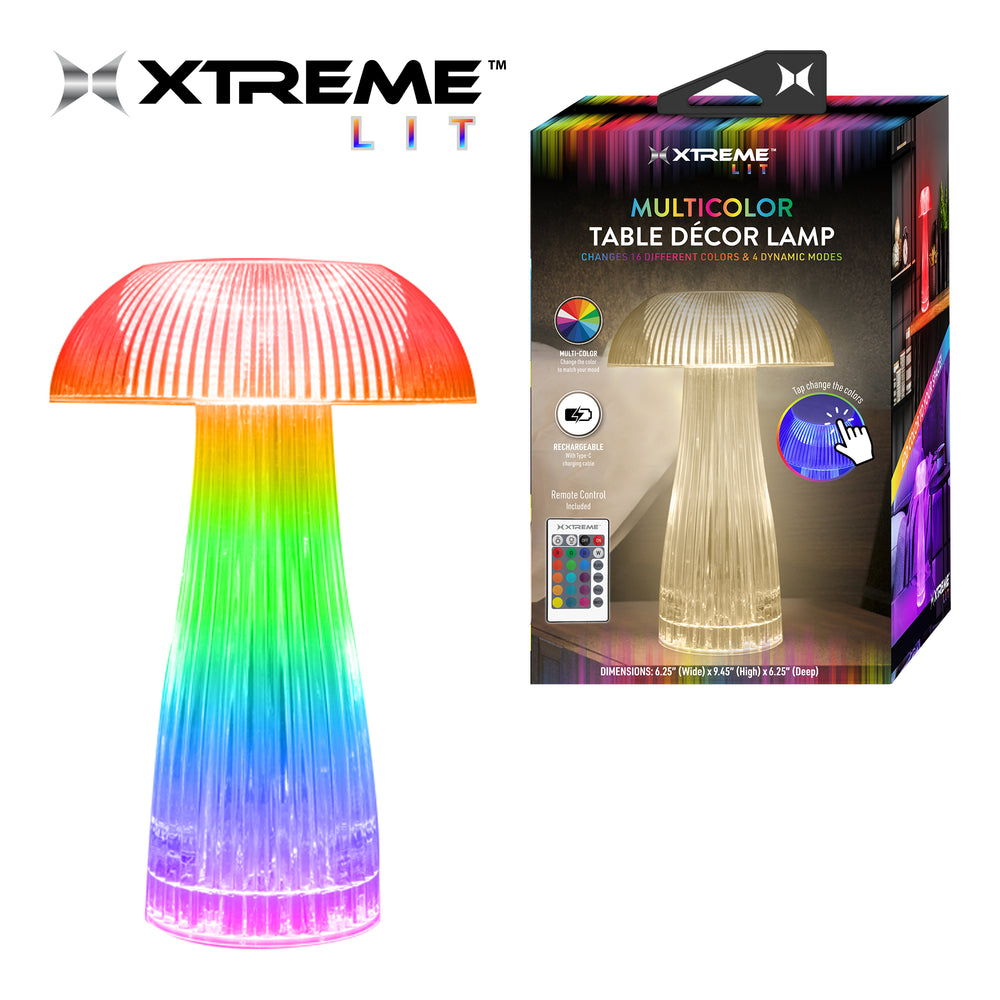 Xtreme Lit multicolor table decor lamp