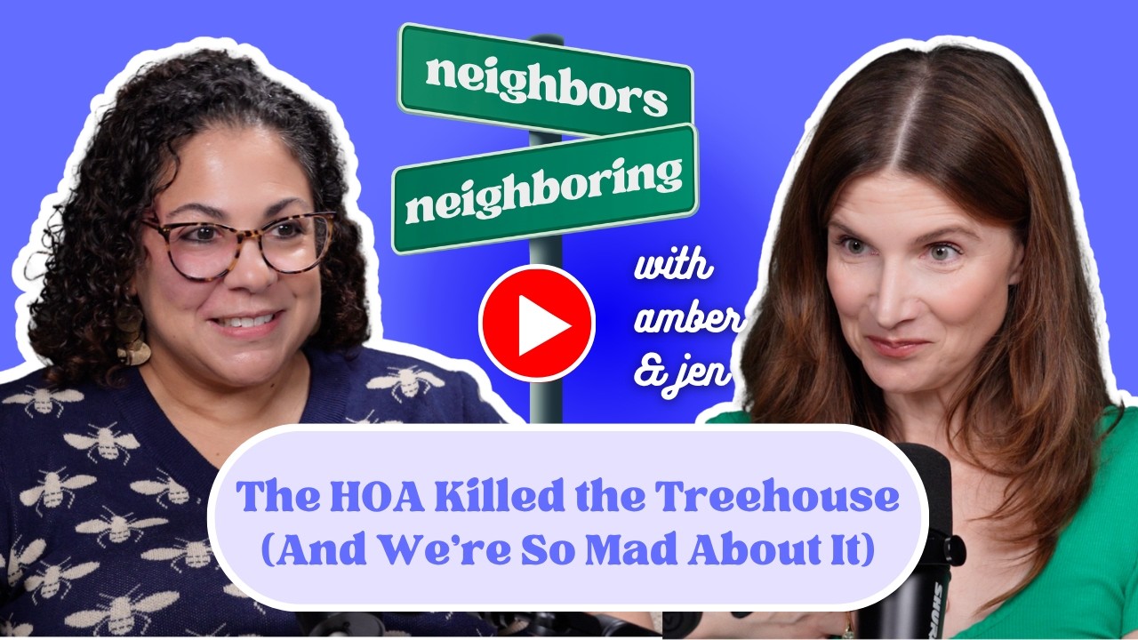 Amber Battaglia and Jennifer Schiffman recording Neighbors Neighboring