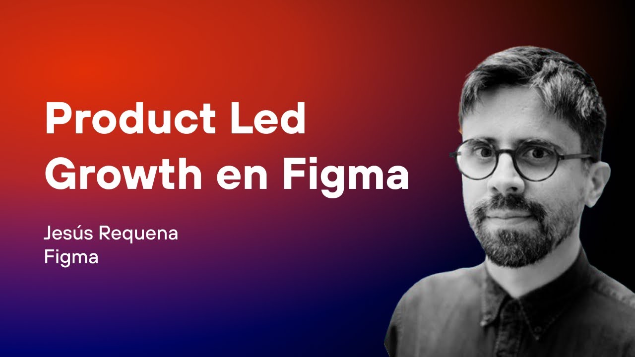 Episode artwork showing Jesus Requena beside the words Product Led Growth en Figma