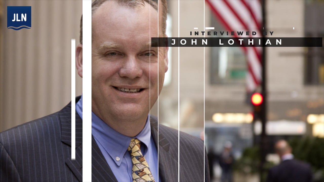 Title frame from Jim Plante's interview about IMX and its CFTC approval