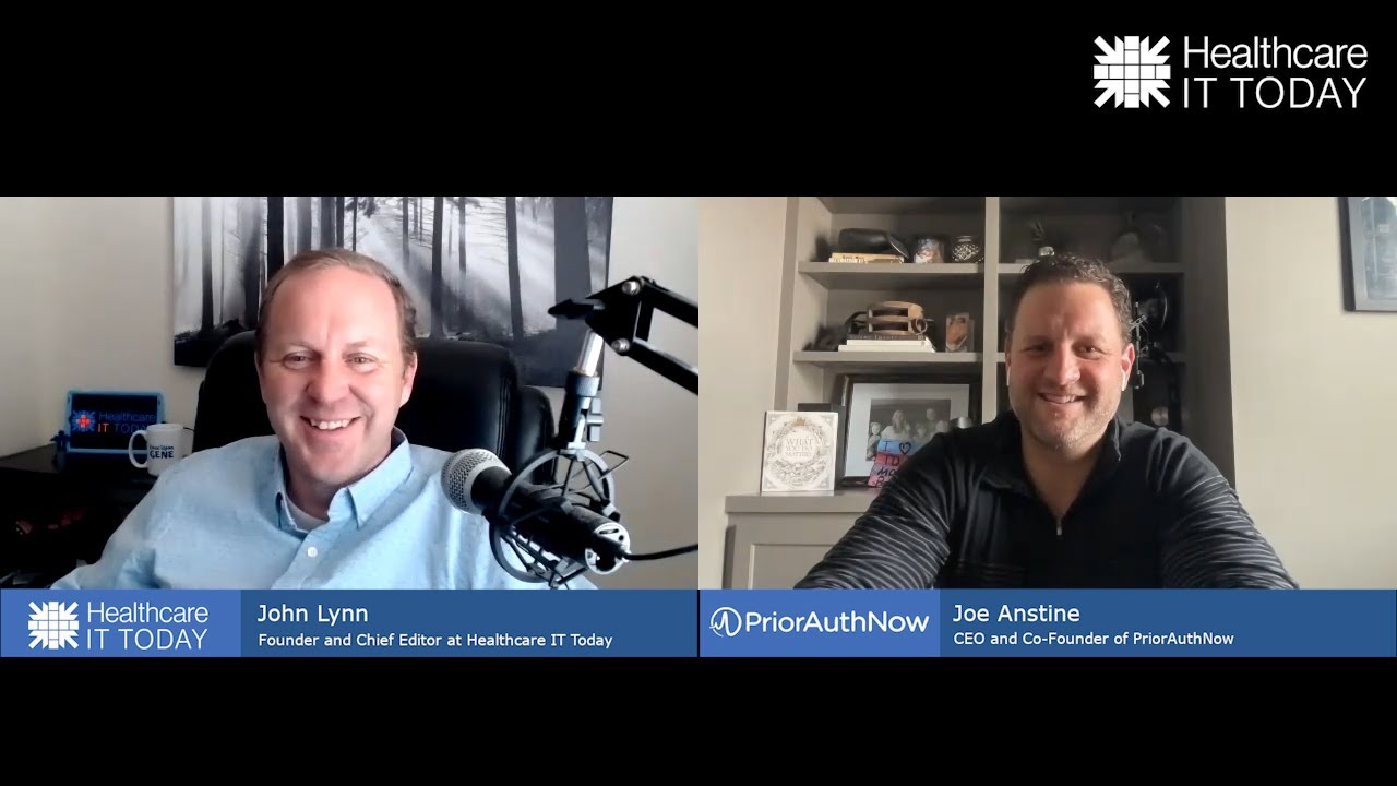 John Lynn, left, and Joe Anstine, right, in a recorded remote interview