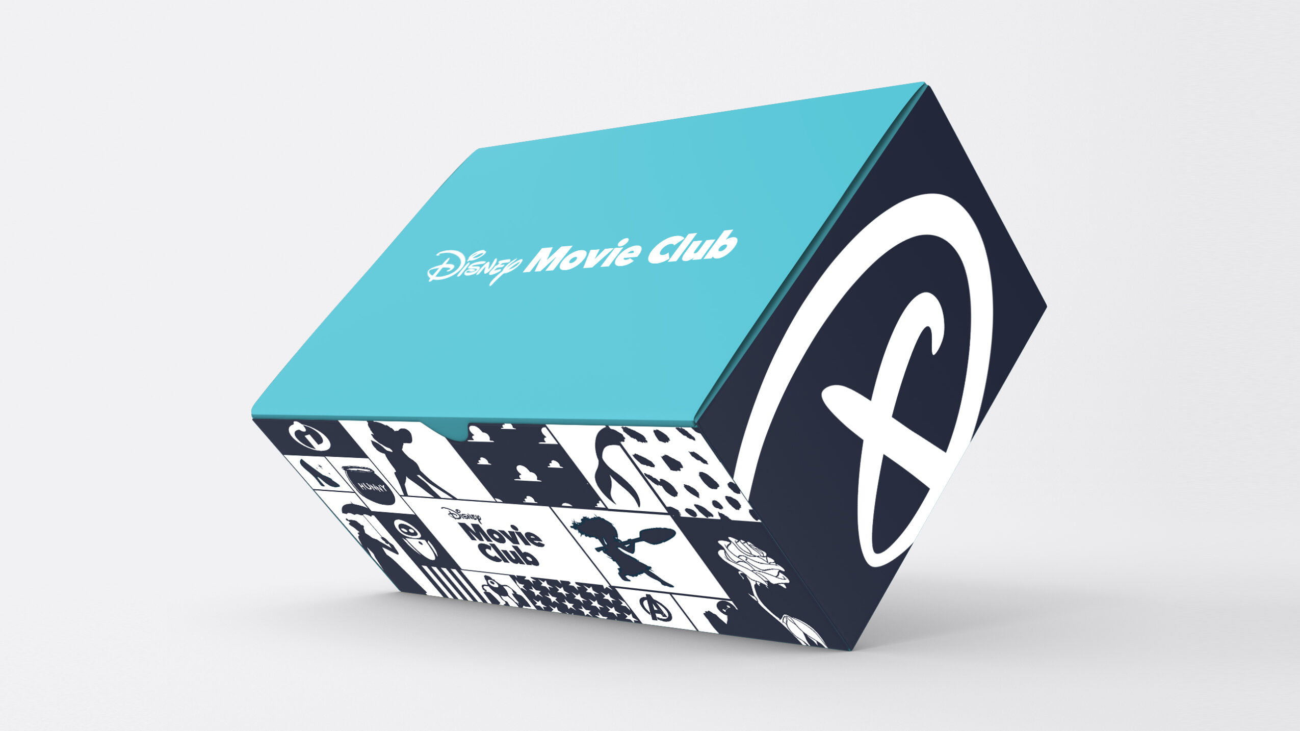 Disney Movie Club packaging and membership design work