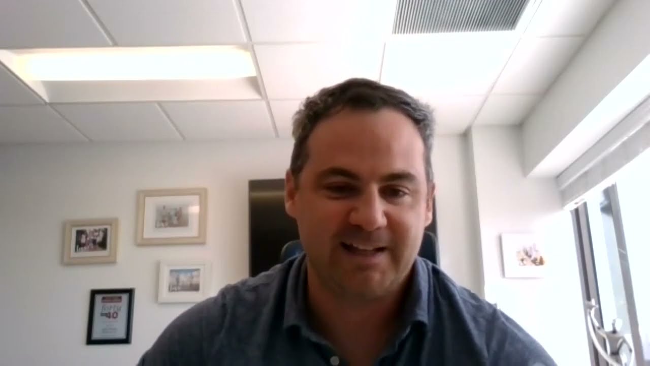 John Prince speaking from his office during his October 2021 TravelMole video interview