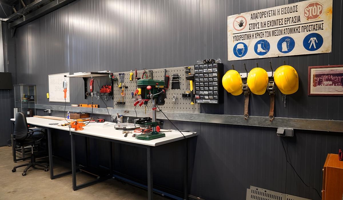 Tools and prototyping equipment in JOIST’s Makers Space