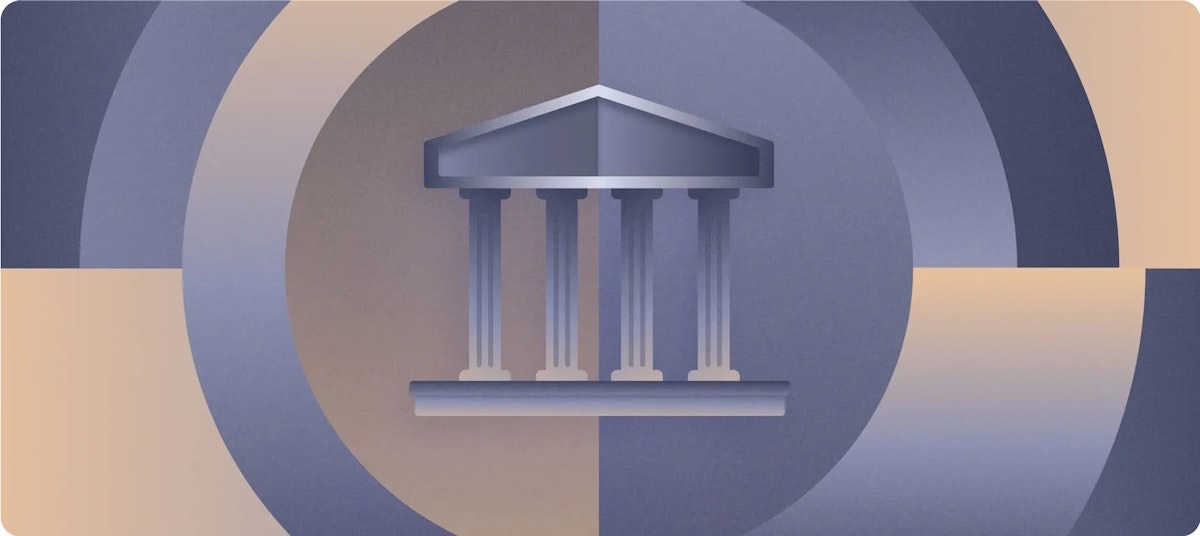 A stylized Mercury illustration about business banking