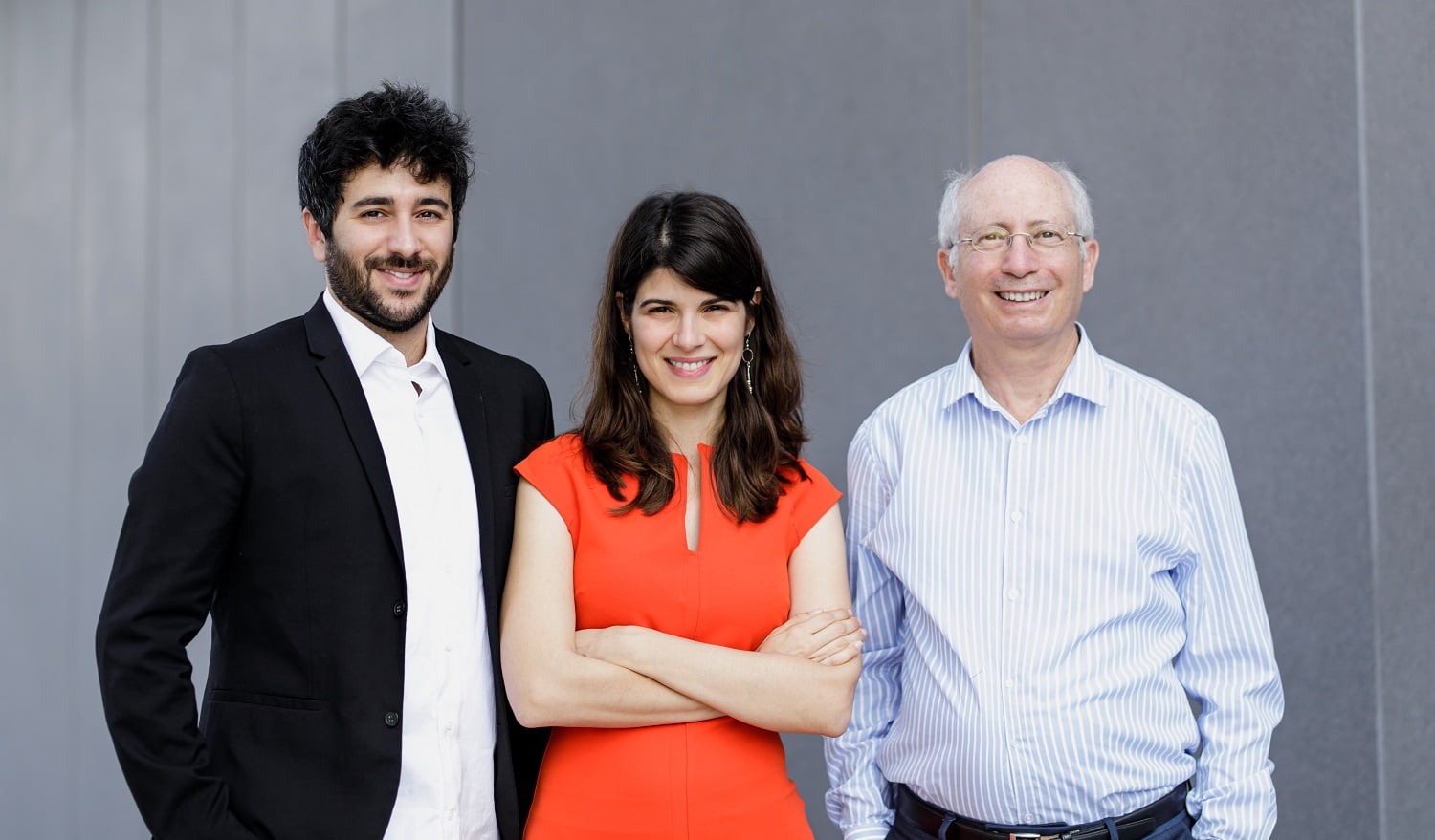 Diagnostic Robotics co-founders Yonatan Amir, Kira Radinsky and Moshe Shoham, from left to right