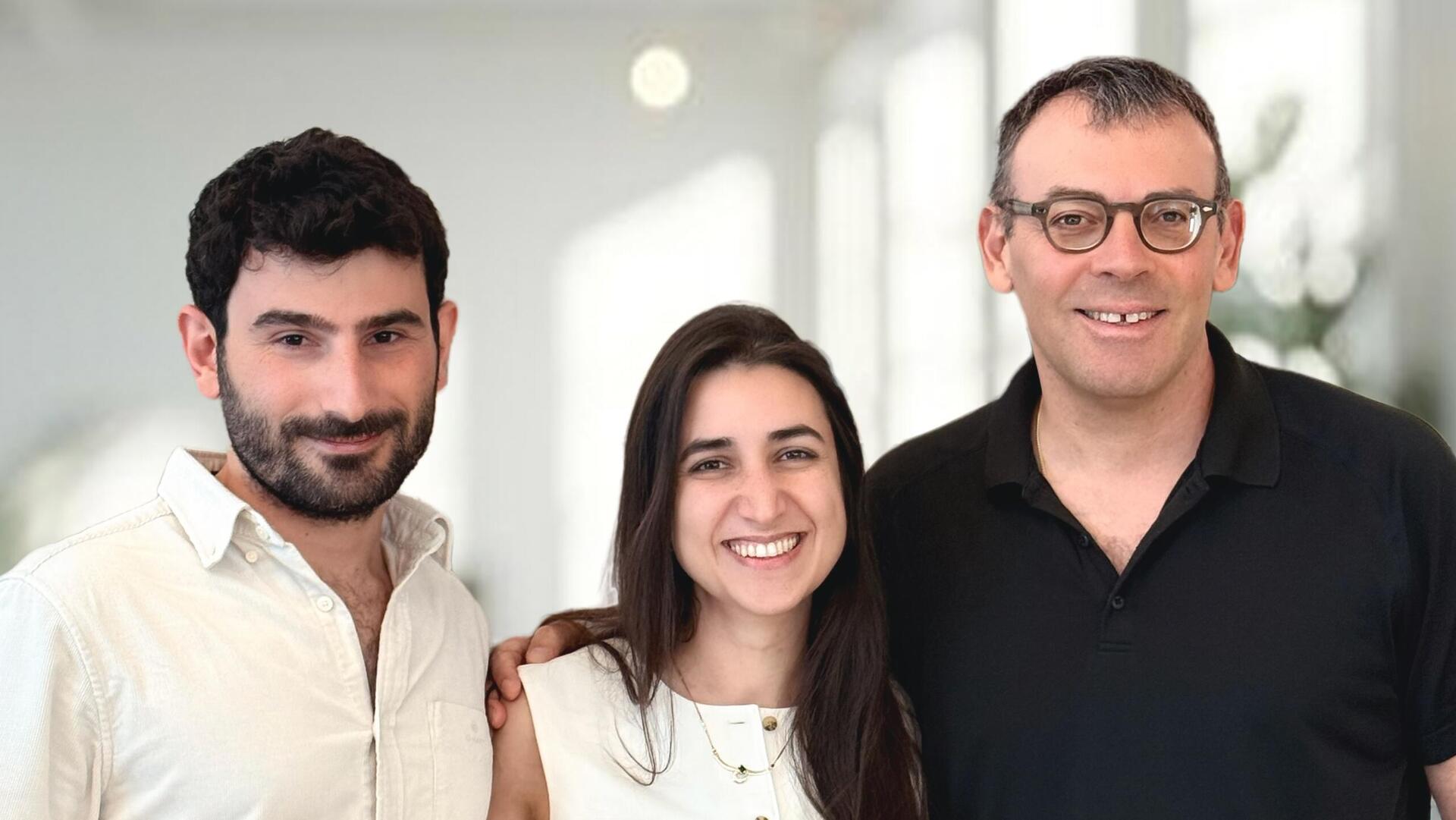 Parametrix co-founders Tamir Carmel, Ori Cohen and Jonathan Hatzor together