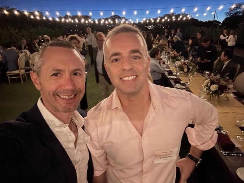 Jonathan Waldstreicher and Steven Anheier together