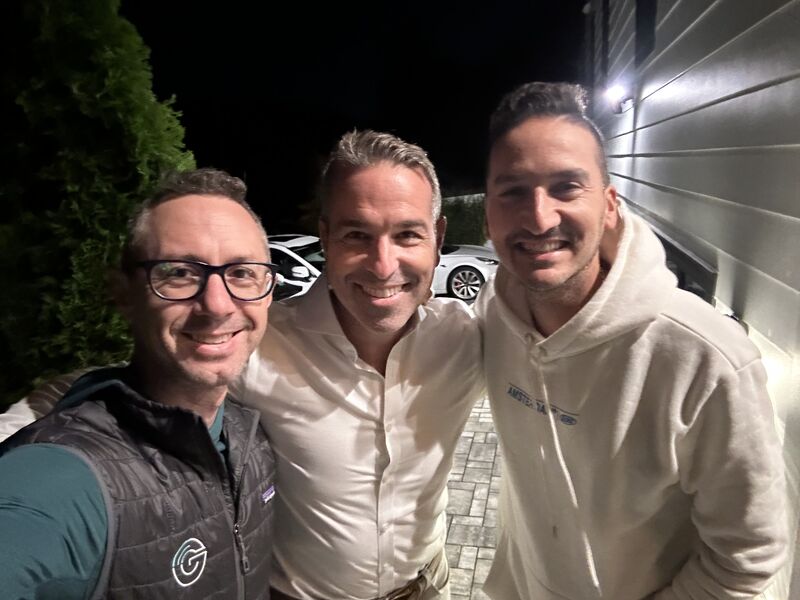Jonathan Waldstreicher reunited with Avi Goldberg and Ari Katz