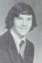 Joseph Gleberman’s black-and-white class-of-1976 yearbook portrait