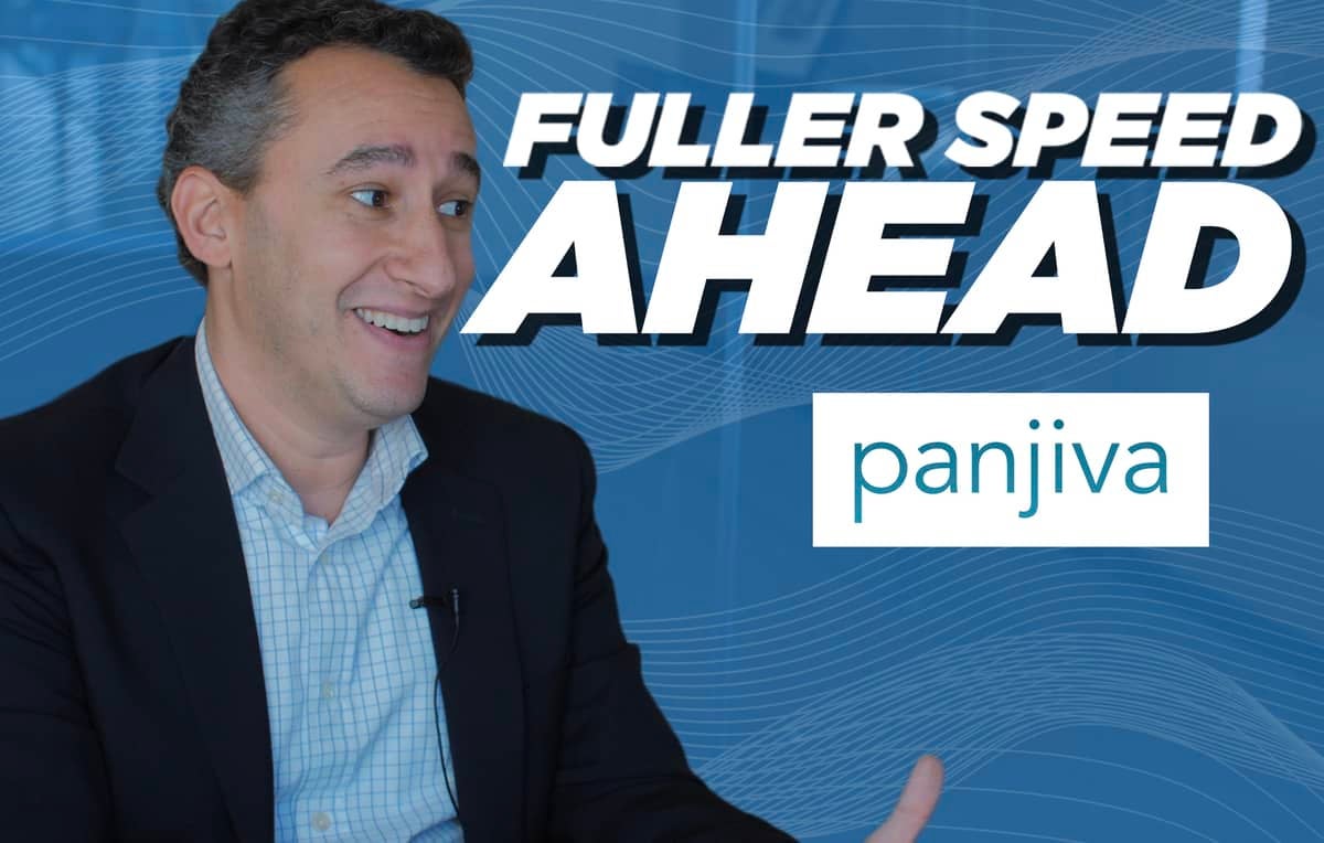 Josh Green in FreightWaves promotional artwork for his Fuller Speed Ahead interview about Panjiva