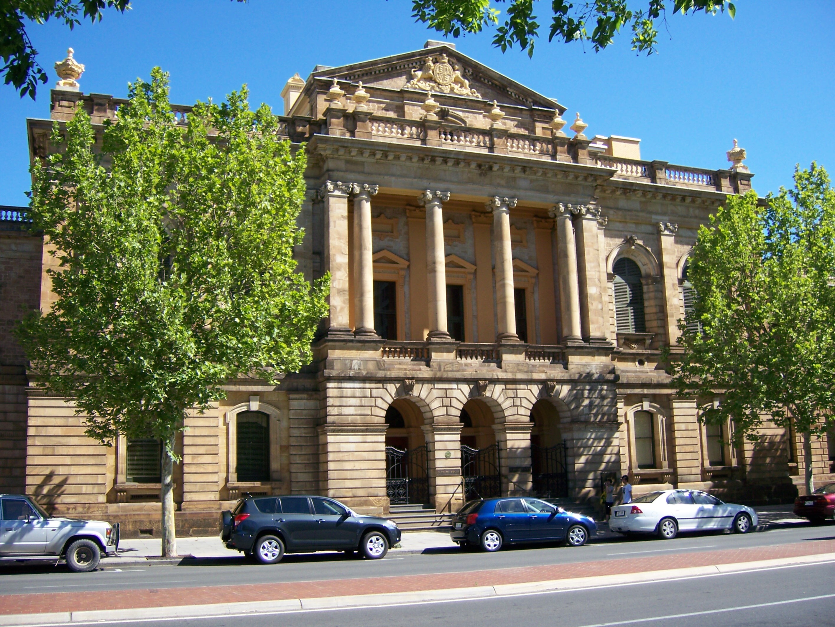 Exterior of the Supreme Court of South Australia