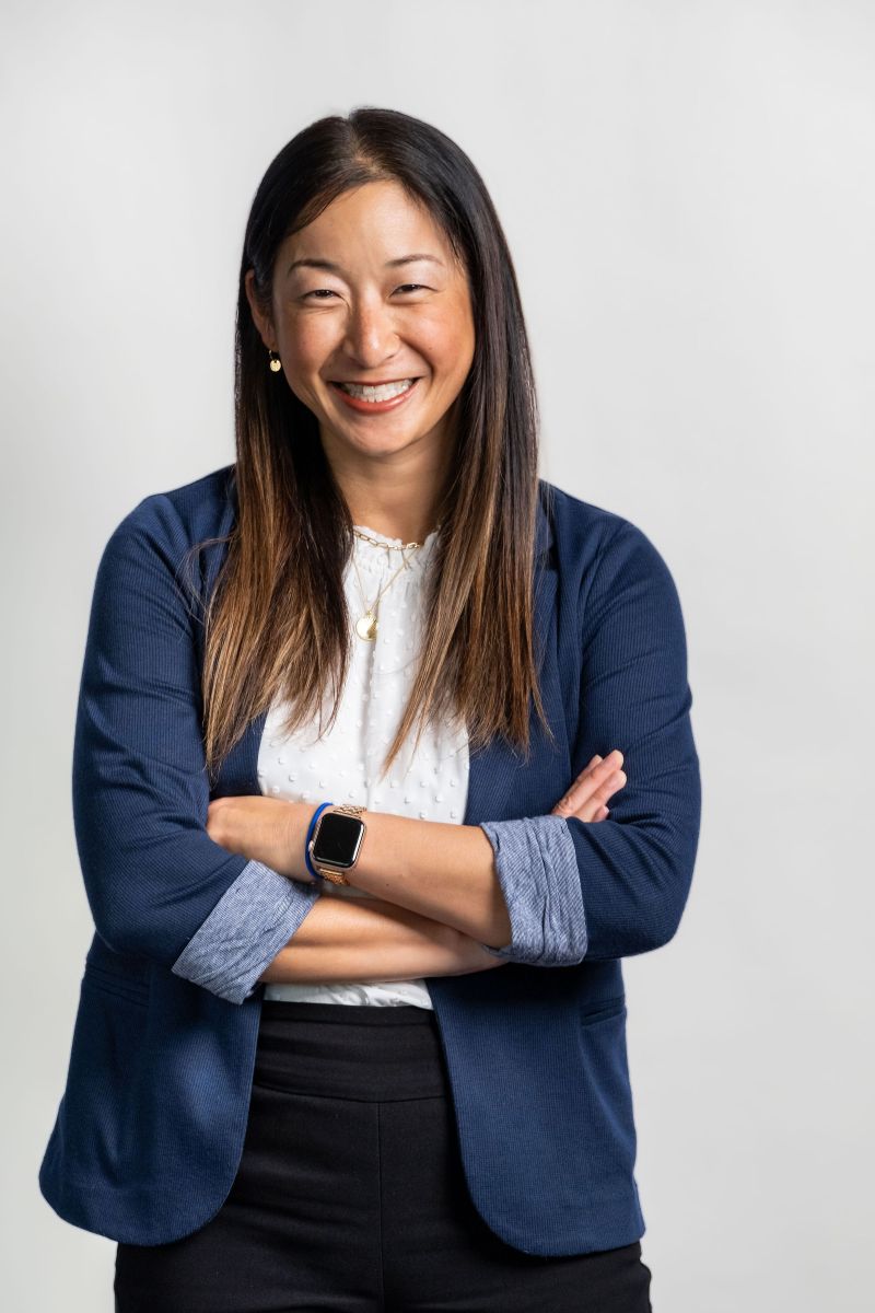 Joyce Hwang in the portrait announcing her appointment as Procore's global Chief Marketing Officer