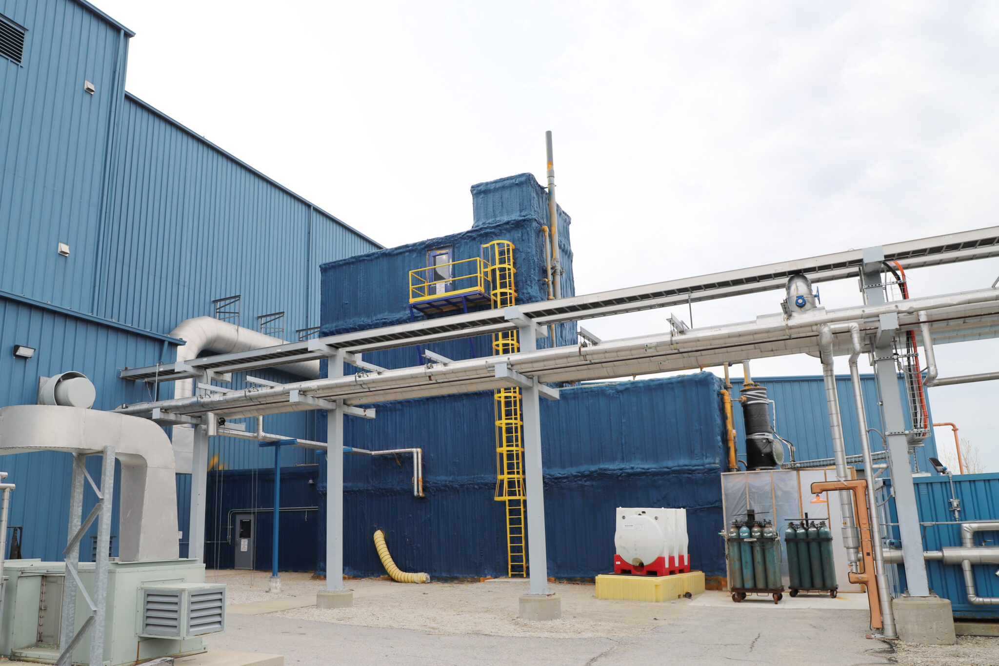 The Molten Salt Purification Plant at Materion’s Elmore, Ohio campus