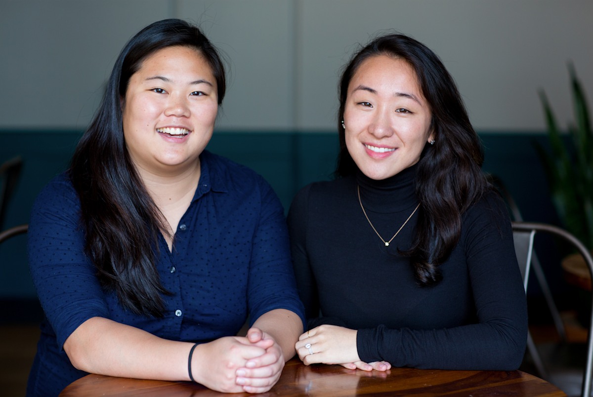 Juni Learning co-founders Vivian Shen and Ruby Lee seated together