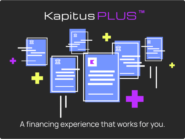 KapitusPLUS illustration showing multiple financing offers