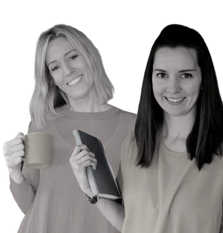 Company-published composition of ToucanTech co-founders Kate Jillings, left, and Sian Morley-Smith, right