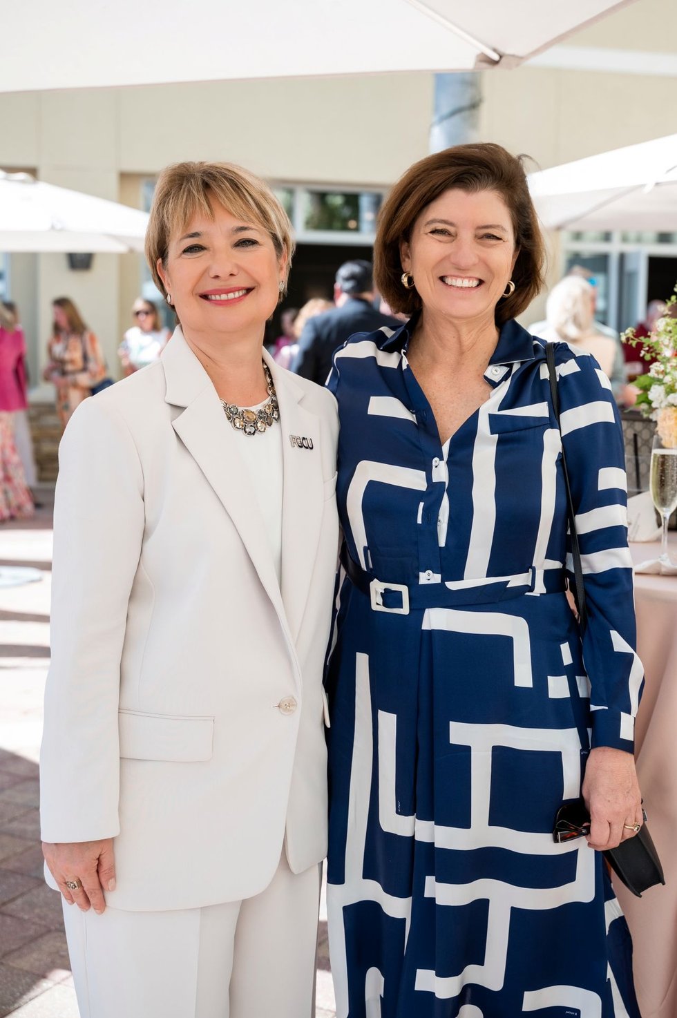Aysegul Timur and Katie Sproul together at the 2026 Women’s Foundation luncheon