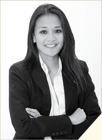 Black-and-white portrait of KATRINA WAN PR founder Katrina Wan