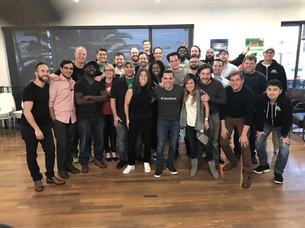 The Techstars Anywhere 2018 founding teams gathered in Los Angeles