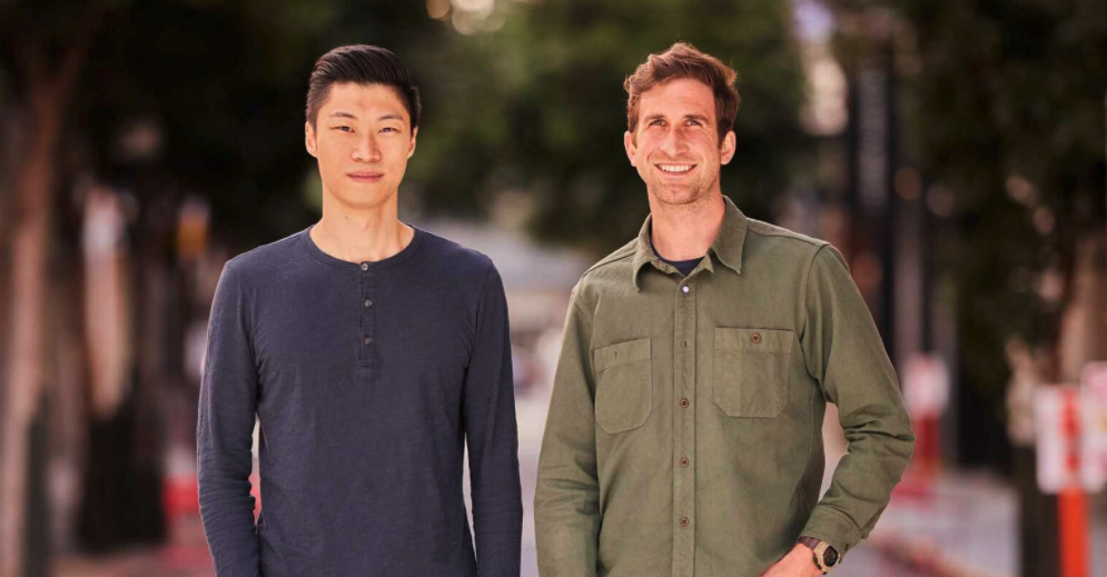 Ken Chong, left, and Matt Sawchuk standing outdoors