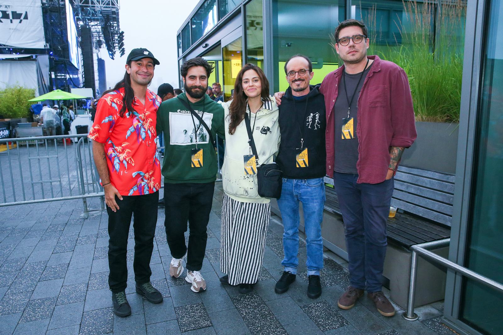 Yuga Labs team at ApeFest 2022: Zeshan Ali, Kerem Atalay, Nicole Muniz, Greg Solano and Wylie Aronow