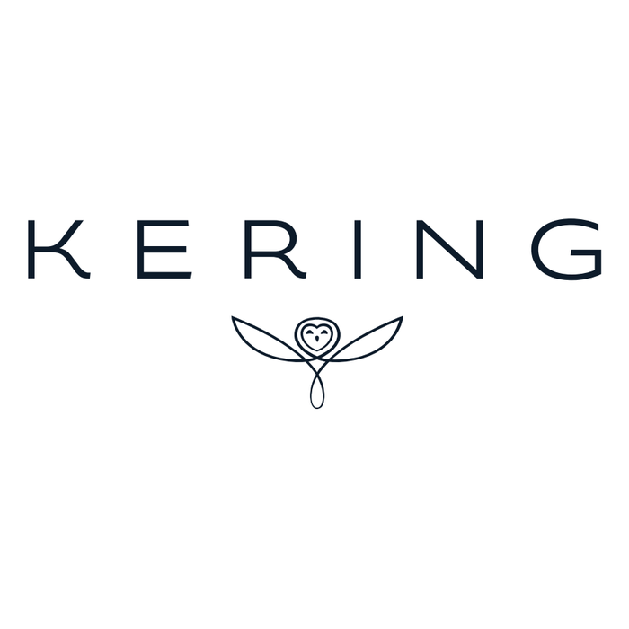 Kering logo - the KERING wordmark with its owl emblem