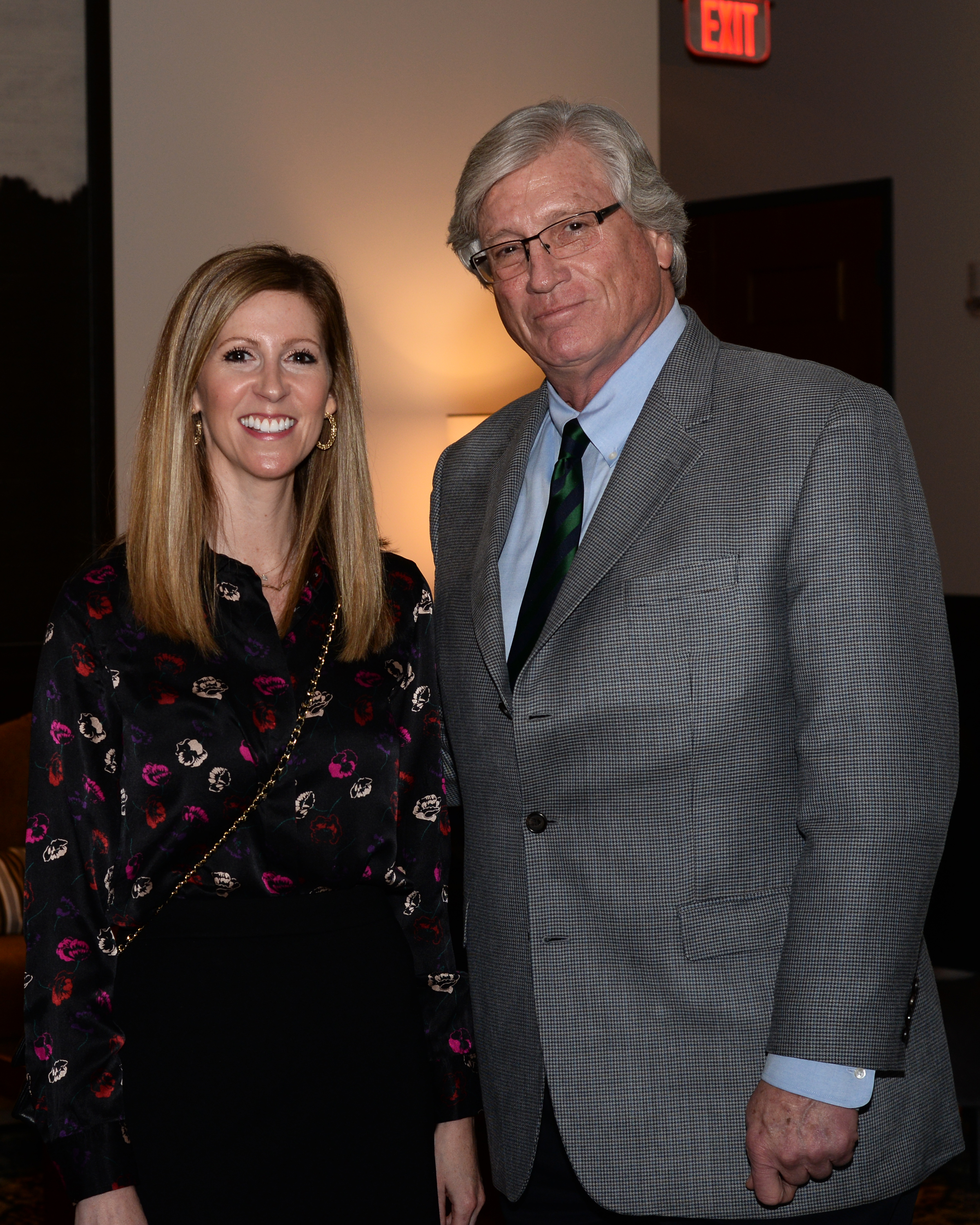 Kevin King with Jenny Present at a Saint Louis Bank event supporting LaunchCode
