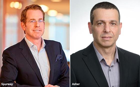 Kevin Spurway and Ron Asher in a paired executive portrait