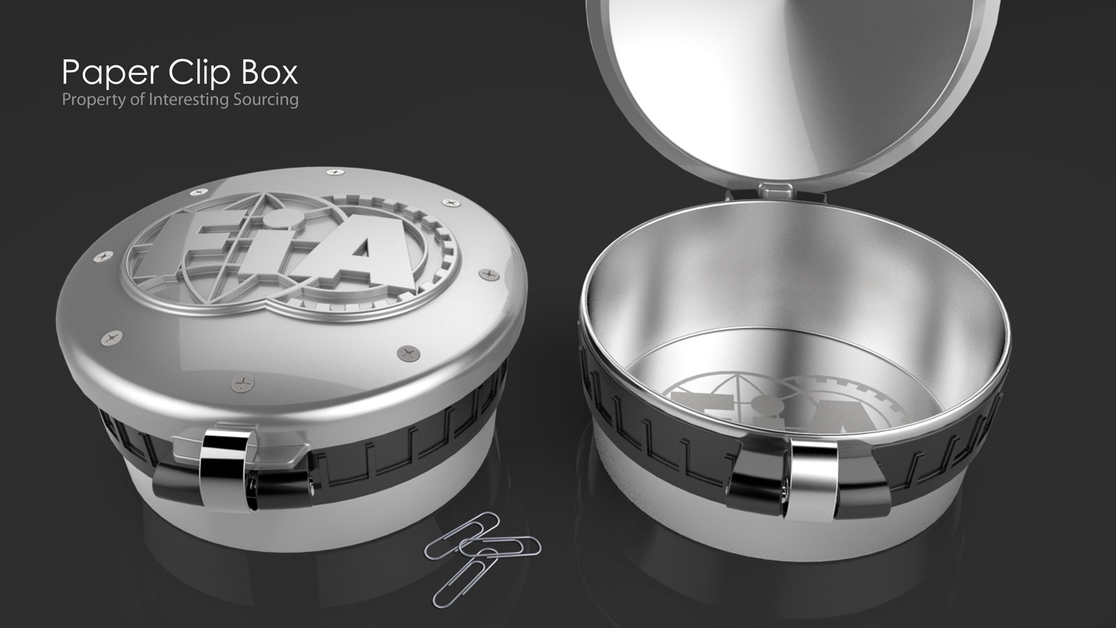 A photorealistic product render produced with KeyShot