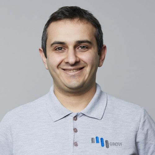 Khachik Sahakyan, Co-Founder and CEO of Grovf