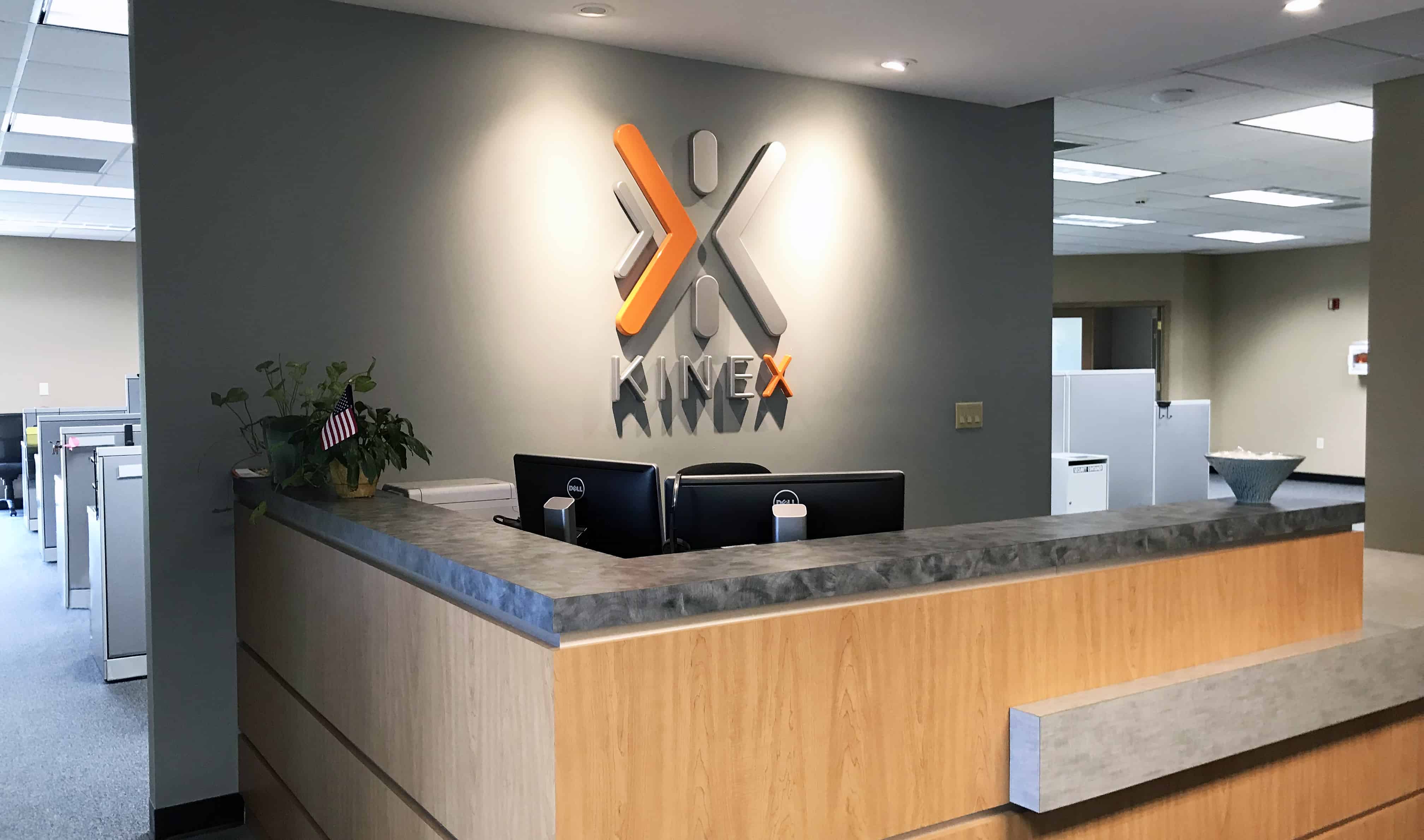 Office photograph published by Kinex Medical Company