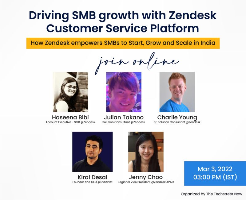 March 3, 2022 webinar poster listing Kiral Desai with Haseena Bibi, Julian Takano, Charles Young and Jenny Choo