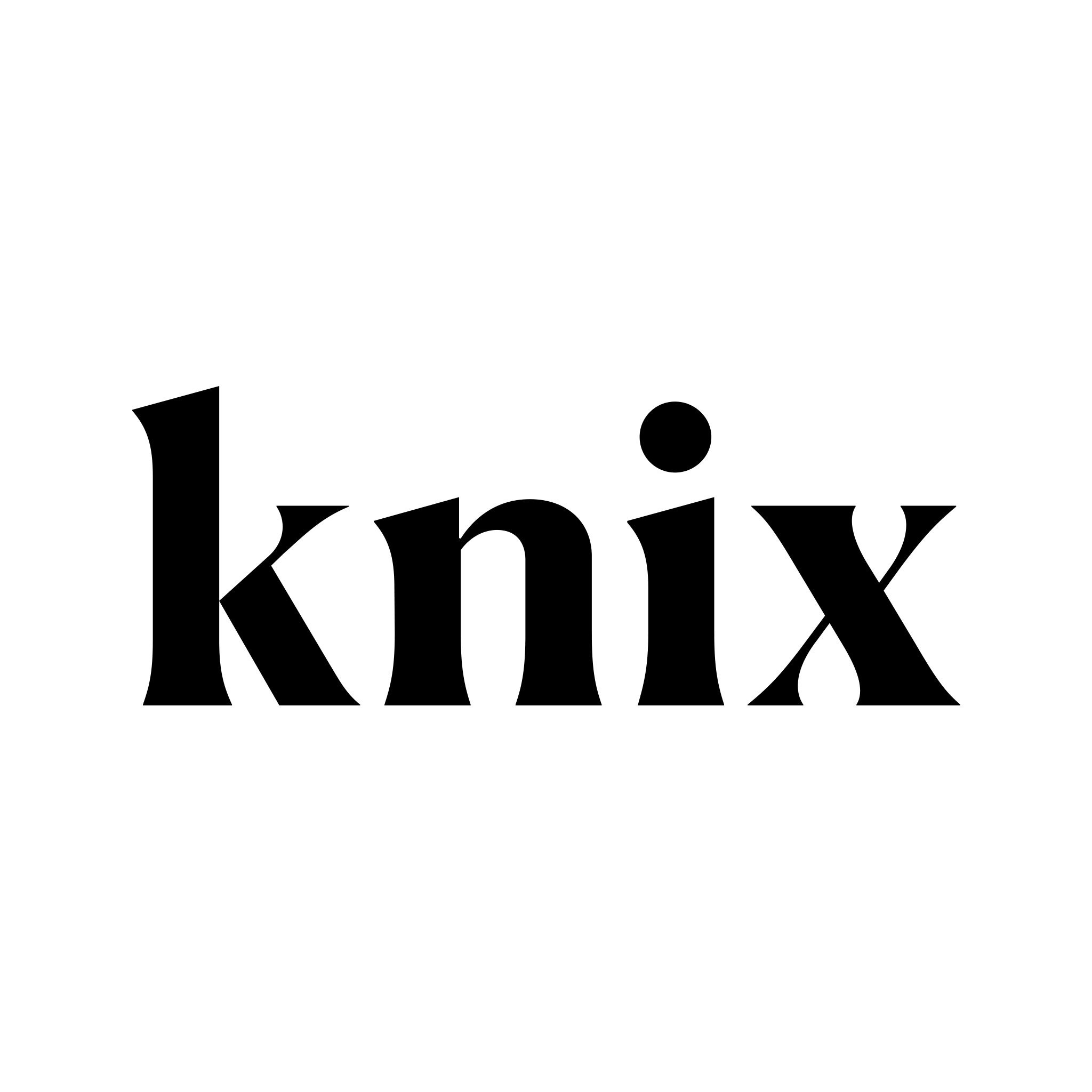 Knix wordmark logo