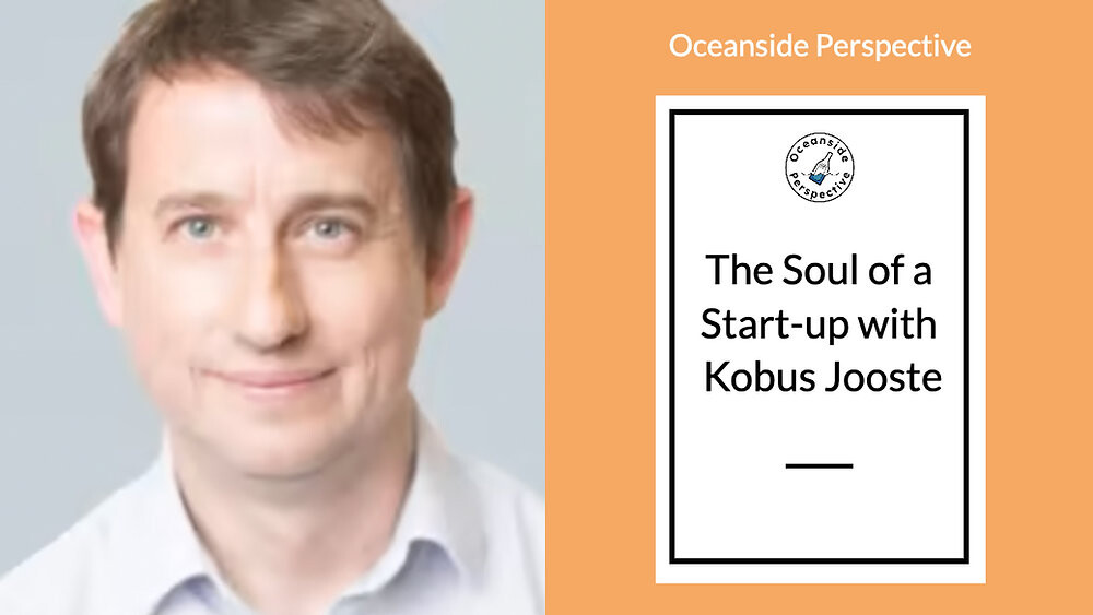 Oceanside Perspective interview graphic featuring Kobus Jooste