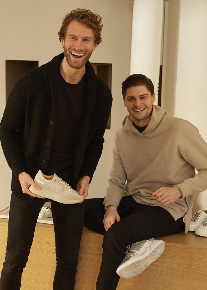 Koio founders Chris Wichert and Johannes Quodt