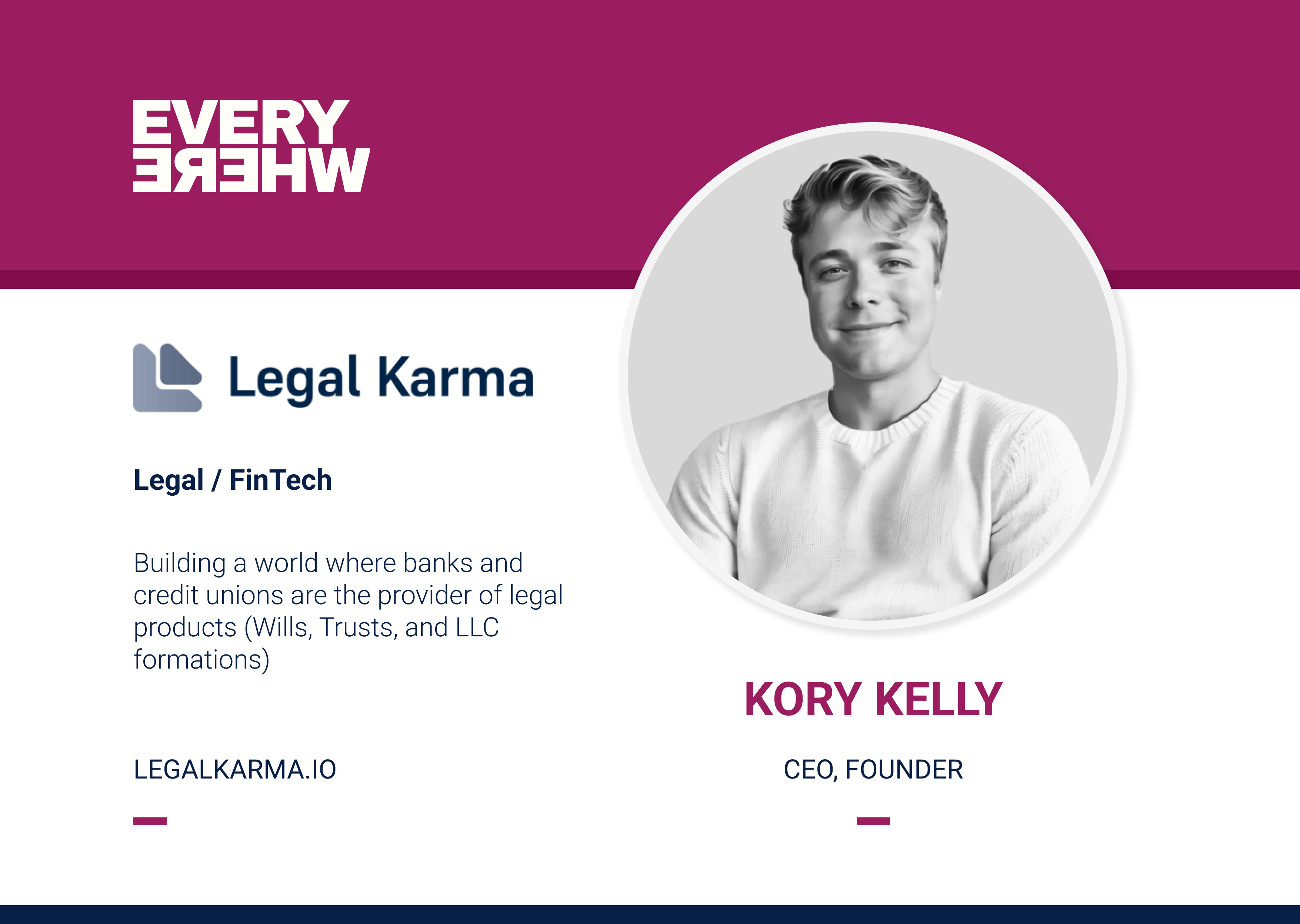 Kory Kelly, CEO of Legal Karma
