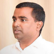 Krishna Reddy and the business of letting go