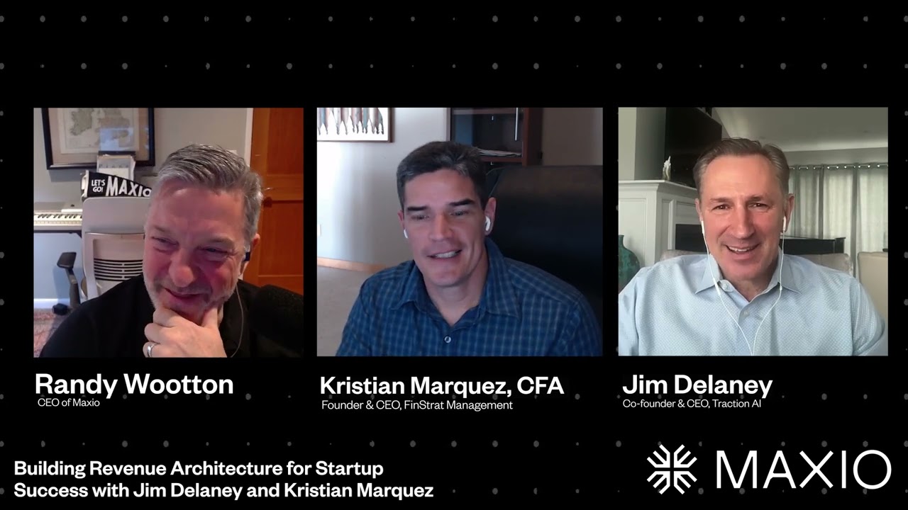 Randy Wootton, Kristian Marquez, and Jim Delaney in a three-person video interview