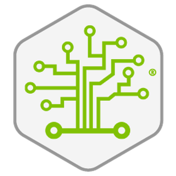 KUKUI logo - candlenut hex tree mark